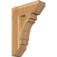 thumbnail image 1 of Ekena Millwork 6"W x 20"D x 28"H Merced Slat Rough Sawn Bracket, Western Red Cedar, 1 of 4