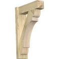 thumbnail image 1 of Ekena Millwork 6"W x 20"D x 28"H Olympic Rough Sawn Craftsman Outlooker, Douglas Fir, 1 of 4