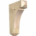 thumbnail image 1 of Ekena Millwork 6"W x 20"D x 28"H Thorton Craftsman Rough Sawn Bracket, Douglas Fir, 1 of 13