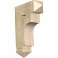 thumbnail image 1 of Ekena Millwork 6"W x 20"D x 28"H Westlake Arts & Crafts Rough Sawn Bracket, Douglas Fir, 1 of 13
