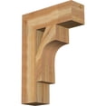 thumbnail image 1 of Ekena Millwork 6"W x 20"D x 28"H Westlake Block Rough Sawn Bracket, Western Red Cedar, 1 of 25