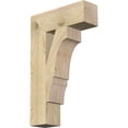 thumbnail image 1 of Ekena Millwork 6"W x 20"D x 32"H Balboa Block Rough Sawn Bracket, Douglas Fir, 1 of 25