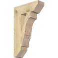 thumbnail image 1 of Ekena Millwork 6"W x 20"D x 32"H Balboa Slat Rough Sawn Bracket, Douglas Fir, 1 of 4