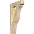 thumbnail image 1 of Ekena Millwork 6"W x 20"D x 32"H Funston Rough Sawn Craftsman Outlooker, Douglas Fir, 1 of 4
