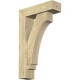 thumbnail image 1 of Ekena Millwork 6"W x 20"D x 32"H Imperial Block Rough Sawn Bracket w/ Offset Brace, Douglas Fir, 1 of 25