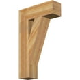thumbnail image 1 of Ekena Millwork 6"W x 20"D x 32"H Traditional Block Rough Sawn Bracket, Western Red Cedar, 1 of 25