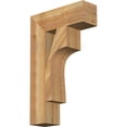 thumbnail image 1 of Ekena Millwork 6"W x 20"D x 32"H Westlake Block Rough Sawn Bracket, Western Red Cedar, 1 of 25