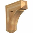 thumbnail image 1 of Ekena Millwork 6"W x 22"D x 22"H Thorton Craftsman Rough Sawn Bracket, Western Red Cedar, 1 of 13