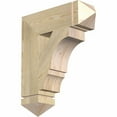 thumbnail image 1 of Ekena Millwork 6"W x 22"D x 26"H Balboa Arts & Crafts Rough Sawn Bracket, Douglas Fir, 1 of 13