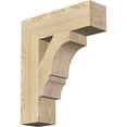 thumbnail image 1 of Ekena Millwork 6"W x 22"D x 26"H Balboa Block Rough Sawn Bracket, Douglas Fir, 1 of 25