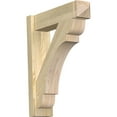 thumbnail image 1 of Ekena Millwork 6"W x 22"D x 26"H Olympic Rough Sawn Arts and Crafts Outlooker, Douglas Fir, 1 of 4