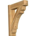 thumbnail image 1 of Ekena Millwork 6"W x 22"D x 26"H Olympic Rough Sawn Craftsman Outlooker, Western Red Cedar, 1 of 4