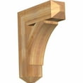 thumbnail image 1 of Ekena Millwork 6"W x 22"D x 26"H Thorton Craftsman Rough Sawn Bracket, Western Red Cedar, 1 of 13