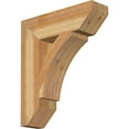thumbnail image 1 of Ekena Millwork 6"W x 22"D x 26"H Thorton Slat Rough Sawn Bracket, Western Red Cedar, 1 of 4