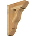 thumbnail image 1 of Ekena Millwork 6"W x 22"D x 30"H Funston Slat Rough Sawn Bracket, Western Red Cedar, 1 of 4
