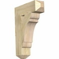 thumbnail image 1 of Ekena Millwork 6"W x 22"D x 30"H Olympic Craftsman Rough Sawn Bracket, Douglas Fir, 1 of 13