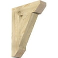 thumbnail image 1 of Ekena Millwork 6"W x 22"D x 30"H Traditional Slat Rough Sawn Bracket, Douglas Fir, 1 of 4