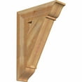thumbnail image 1 of Ekena Millwork 6"W x 22"D x 30"H Traditional Traditional Rough Sawn Bracket, Western Red Cedar, 1 of 13