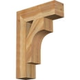 thumbnail image 1 of Ekena Millwork 6"W x 22"D x 30"H Westlake Block Rough Sawn Bracket, Western Red Cedar, 1 of 25