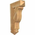 thumbnail image 1 of Ekena Millwork 6"W x 22"D x 34"H Funston Arts & Crafts Rough Sawn Bracket, Western Red Cedar, 1 of 13
