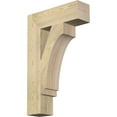 thumbnail image 1 of Ekena Millwork 6"W x 22"D x 34"H Imperial Block Rough Sawn Bracket, Douglas Fir, 1 of 25