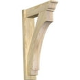 thumbnail image 1 of Ekena Millwork 6"W x 22"D x 34"H Imperial Rough Sawn Traditional Outlooker, Douglas Fir, 1 of 4