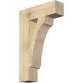 thumbnail image 1 of Ekena Millwork 6"W x 22"D x 34"H Legacy Block Rough Sawn Bracket, Douglas Fir, 1 of 4