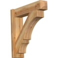 thumbnail image 1 of Ekena Millwork 6"W x 24"D x 24"H Balboa Rough Sawn Craftsman Outlooker, Western Red Cedar, 1 of 4