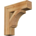 thumbnail image 1 of Ekena Millwork 6"W x 24"D x 24"H Imperial Block Rough Sawn Bracket, Western Red Cedar, 1 of 25