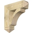thumbnail image 1 of Ekena Millwork 6"W x 24"D x 24"H Legacy Arts & Crafts Rough Sawn Bracket, Douglas Fir, 1 of 4