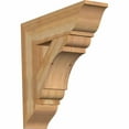 thumbnail image 1 of Ekena Millwork 6"W x 24"D x 24"H Olympic Traditional Rough Sawn Bracket, Western Red Cedar, 1 of 13