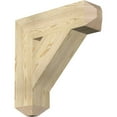 thumbnail image 1 of Ekena Millwork 6"W x 24"D x 24"H Traditional Craftsman Rough Sawn Bracket, Douglas Fir, 1 of 13