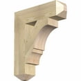 thumbnail image 1 of Ekena Millwork 6"W x 24"D x 28"H Balboa Craftsman Rough Sawn Bracket, Douglas Fir, 1 of 13