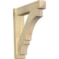 thumbnail image 1 of Ekena Millwork 6"W x 24"D x 28"H Balboa Rough Sawn Craftsman Outlooker, Douglas Fir, 1 of 4