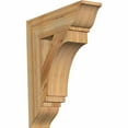 thumbnail image 1 of Ekena Millwork 6"W x 24"D x 28"H Imperial Traditional Rough Sawn Bracket, Western Red Cedar, 1 of 13