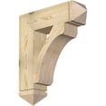 thumbnail image 1 of Ekena Millwork 6"W x 24"D x 28"H Legacy Arts & Crafts Rough Sawn Bracket, Douglas Fir, 1 of 4