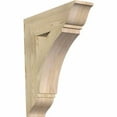 thumbnail image 1 of Ekena Millwork 6"W x 24"D x 28"H Thorton Traditional Rough Sawn Bracket, Douglas Fir, 1 of 13