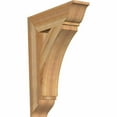 thumbnail image 1 of Ekena Millwork 6"W x 24"D x 32"H Thorton Traditional Rough Sawn Bracket, Western Red Cedar, 1 of 13