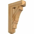 thumbnail image 1 of Ekena Millwork 6"W x 24"D x 36"H Balboa Craftsman Rough Sawn Bracket, Western Red Cedar, 1 of 13