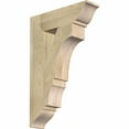 thumbnail image 1 of Ekena Millwork 6"W x 24"D x 36"H Balboa Traditional Rough Sawn Bracket, Douglas Fir, 1 of 13