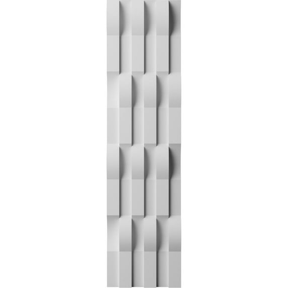 Ekena Millwork 6"W x 24"H x 1"T EdgeCraft Moraine Style Seamless Wall Tile (8-Pack)