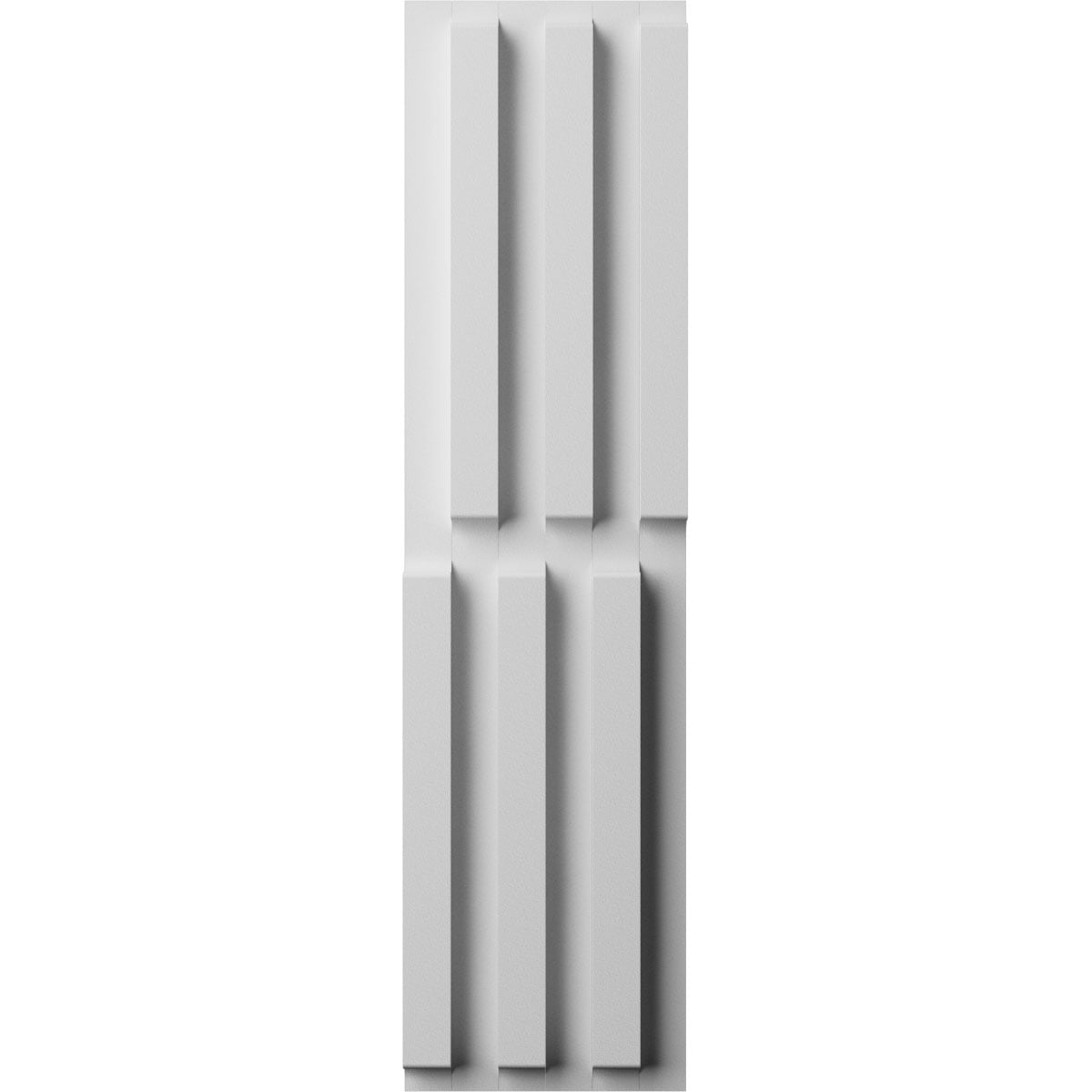 Niagra Style Seamless White Wall Tile Panel