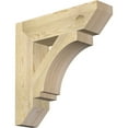 thumbnail image 1 of Ekena Millwork 6"W x 26"D x 26"H Imperial Slat Rough Sawn Bracket, Douglas Fir, 1 of 4
