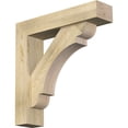 thumbnail image 1 of Ekena Millwork 6"W x 26"D x 26"H Olympic Block Rough Sawn Bracket w/ Offset Brace, Douglas Fir, 1 of 25