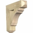thumbnail image 1 of Ekena Millwork 6"W x 26"D x 26"H Olympic Craftsman Rough Sawn Bracket, Douglas Fir, 1 of 13