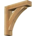 thumbnail image 1 of Ekena Millwork 6"W x 26"D x 26"H Thorton Block Rough Sawn Bracket w/ Offset Brace, Western Red Cedar, 1 of 25