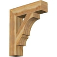 thumbnail image 1 of Ekena Millwork 6"W x 26"D x 30"H Balboa Block Rough Sawn Bracket, Western Red Cedar, 1 of 25