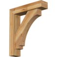 thumbnail image 1 of Ekena Millwork 6"W x 26"D x 30"H Imperial Block Rough Sawn Bracket w/ Offset Brace, Western Red Cedar, 1 of 25