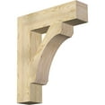thumbnail image 1 of Ekena Millwork 6"W x 26"D x 30"H Legacy Block Rough Sawn Bracket, Douglas Fir, 1 of 4