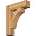 thumbnail image 1 of Ekena Millwork 6"W x 26"D x 30"H Legacy Block Rough Sawn Bracket, Western Red Cedar, 1 of 4